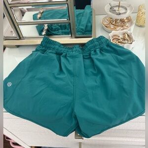 Lululemon Shorts. Never Worn. Blue/Teal.